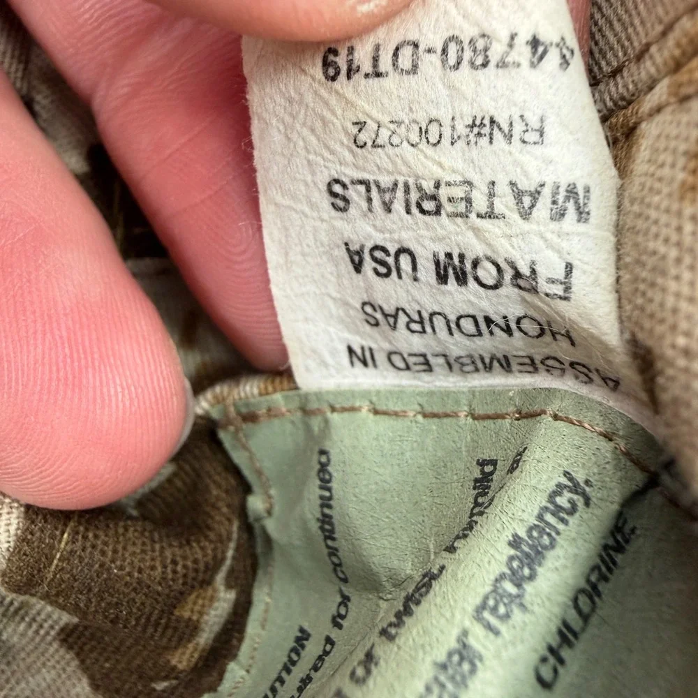 TRU-SPEC Boonie Hat Mens 7 1/4 Tan Desert Camo Sun Hot Weather Type II Tactical